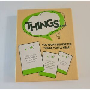 Game of THINGS Travel Hilarious Party Game You Won't Believe the THINGS.. You He